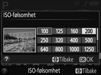 ISO-følsomhet "ISO-følsomhet" er det digitale motstykket til filmhastighet.