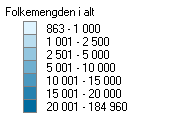 Befolkning og samfunn 8 Folkemengde Landet 5 165 802 Trondheim 184 960 Hemne 4 254 Snillfjord 982 Hitra 4 569 Frøya 4 634 Ørland 5 183 Agdenes 1 770 Rissa 6 676 Bjugn 4 715 Åfjord 3 248 Roan 977 Osen