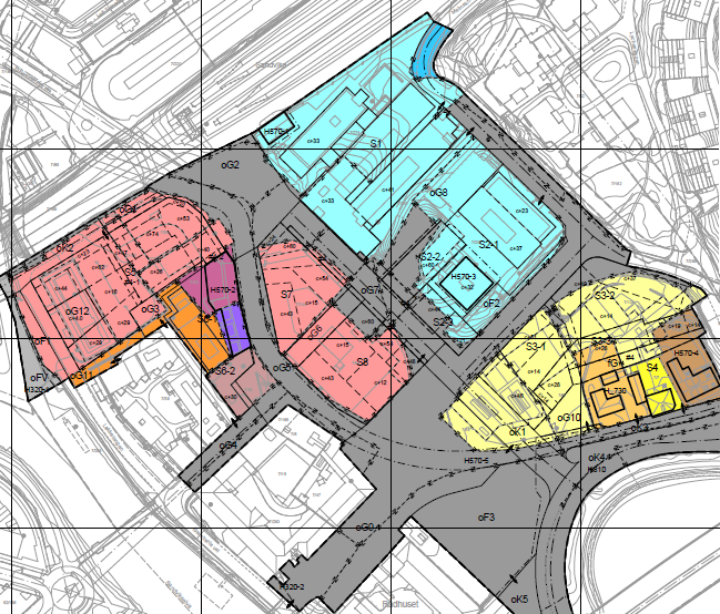 Sandvika sentrum øst områderegulering Forutsetninger for realisering Riving av fire sentrale sentrumskvartaler med til sammen ca. 35.