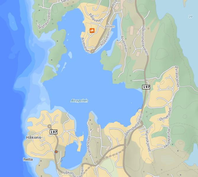 5.4 Marint naturmiljø i delsone 4 Naturstatus og naturverdier Prosjektet i Håkonshellaveien har et inngreps-/influensområde i marin littoralsone i Valsmogbukten, med omfang litt avhengig av hvilket