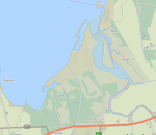 2. Metode 2.1 Områdebeskrivelse Rinnleiret naturreservat ligger i Levanger og Verdal kommuner i Nord-Trøndelag, er et naturreservat på til sammen 2,3 km 2 der ca.