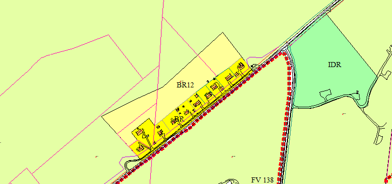 Sak 32/15 Dagens situasjon Vurdering: Området er i overordnet plan delvis regulert til boligformål. Resten av området er i dag regulert til LNF.