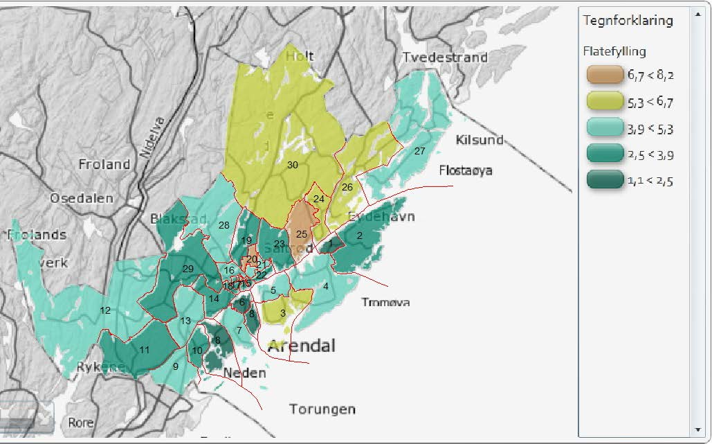 Andel unge uføre 18-44 år