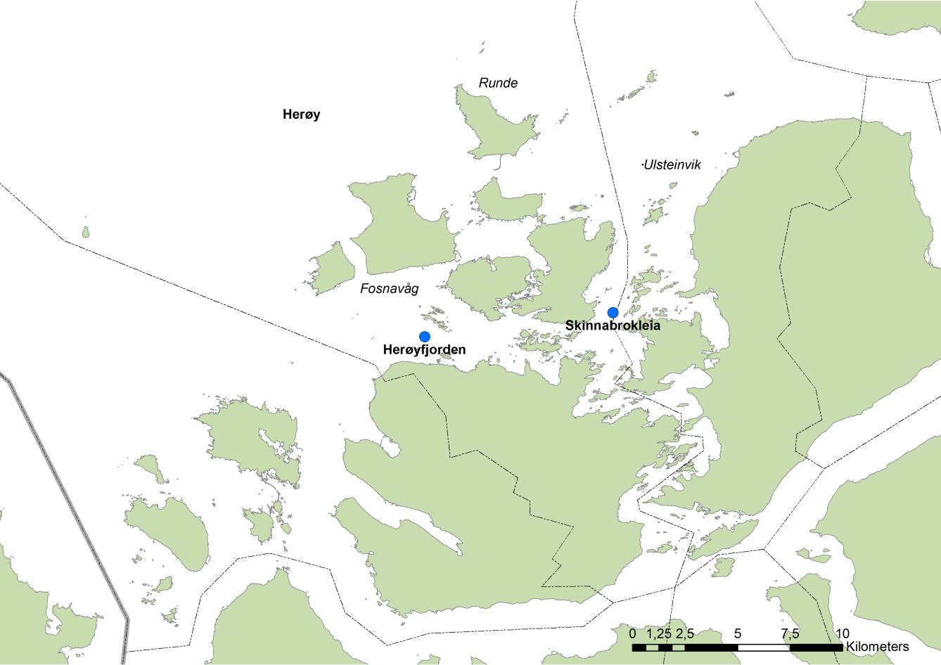 3. Områdebeskrivelse 3.1 Stasjoner Overvåkingen finner sted i økoregion «Norskehavet Sør».