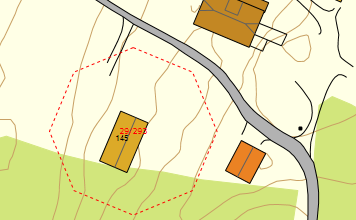 74 kvm Uthus: Merknad: 8 kvm 29/294 Øitangen på