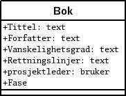 CREATE TABLE BOK { oid SERIAL PRIMARY KEY, forfatter TEXT,