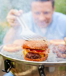 De har termometer som gir deg maksimal kontroll over varmen og hjul, som gjør den lett å bevege rundt. - Kan vi forvente oss en bok om grilling?