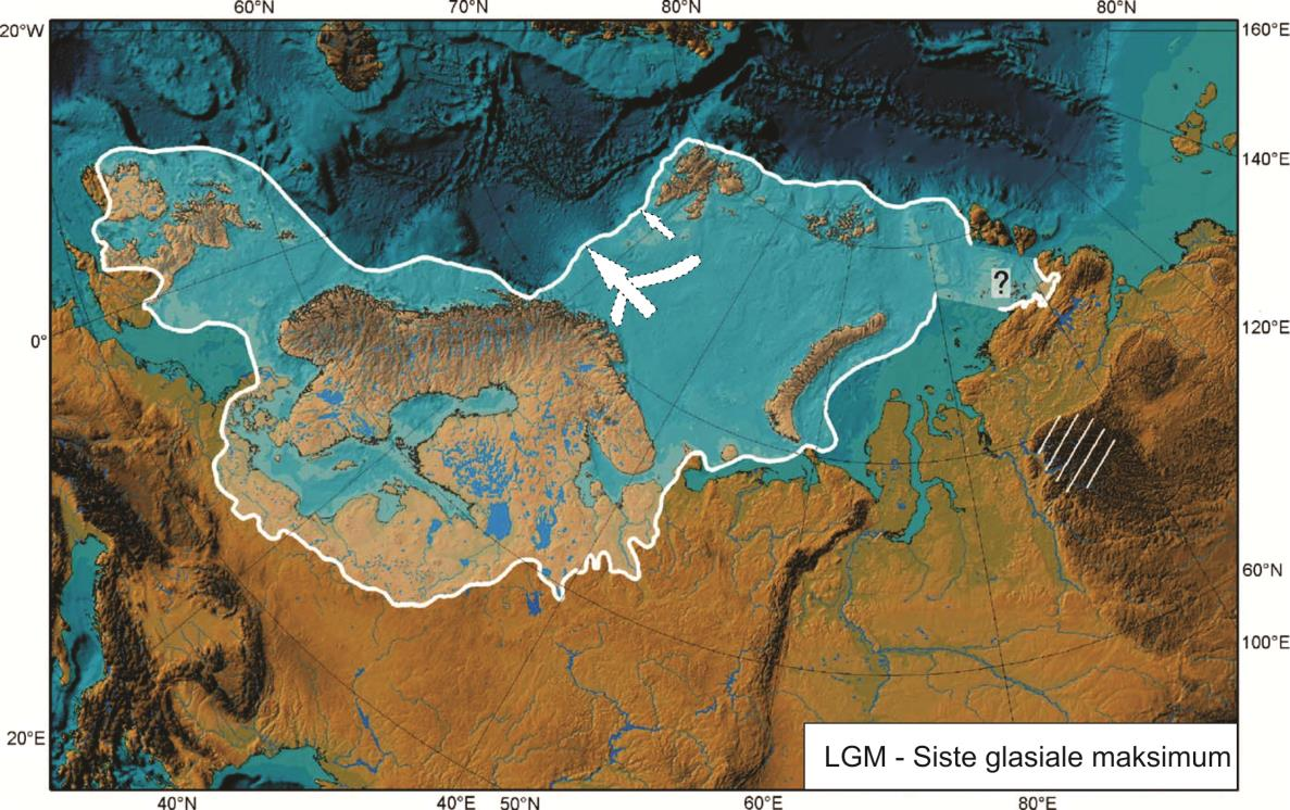 Kapittel 2 Geologisk rammeverk vestlige marginen til Barentshavet begynte deglasiasjonen ved 17.