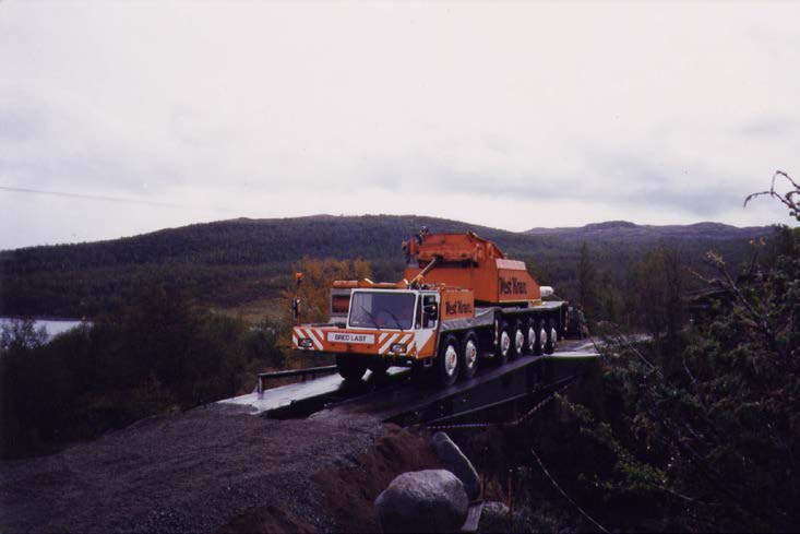 Leguan bridge and hoist