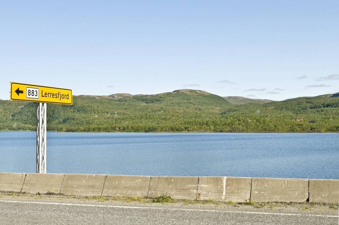 420 kv Balsfjord Hammerfest Figur 77: Leirbotnvatnet.