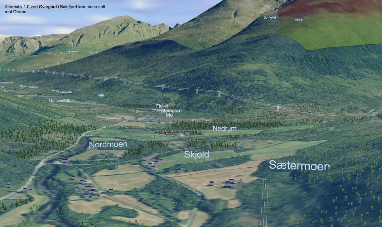 Med ny 420 kv-ledning i tillegg vil "båndbredden" øke betydelig.