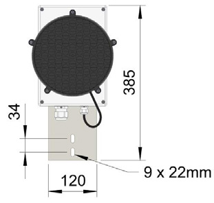 CE merket, EN 12352 Effekt: 12W Artikkel nr.: 16000000015 24Vdc spenning Tilkobling (nr.