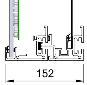 Effektforbruk maks. 100W 2x 30W separate varmeelement Skiltet må ha spenning på når det er montert ute for å holde det fritt for kondens. Godkjent og CE-merket iht.