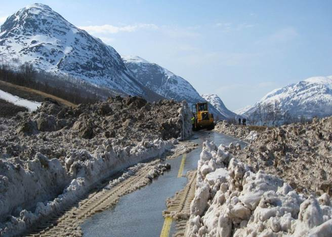 Sørpeskred Vannmetta snø