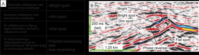 1. Innledning av hydrokarboner, men om flere seismiske hydrokarbon-indikasjoner opptrer sammen er det større sannsynlighet for at de skyldes forekomst av hydrokarboner (Sheriff, 2006).