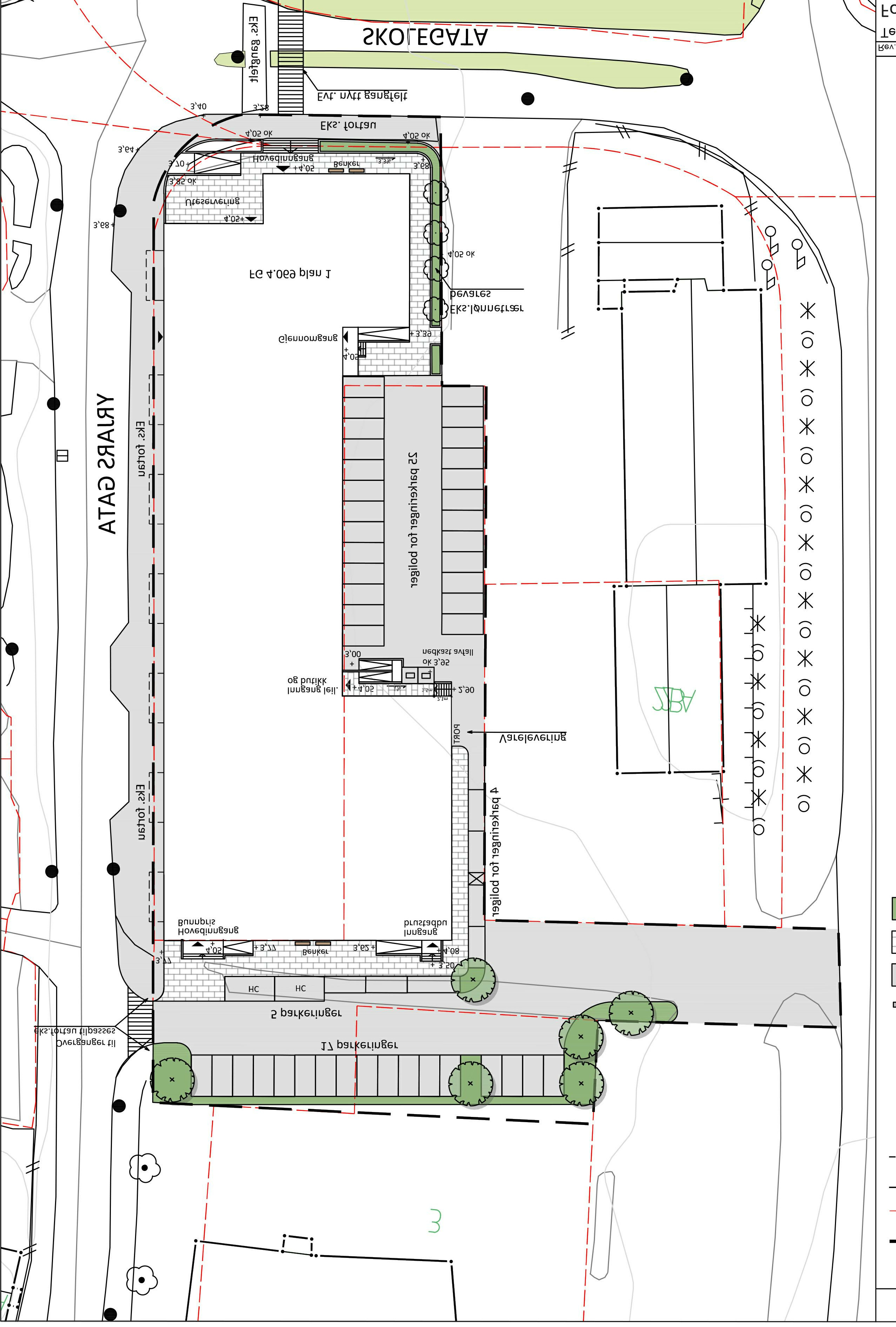 Prosjekt Kystgården Brekstad Tegn. nr A A20.06 EK D u isp bo teo on Ky lig pp ibe st er ho lt ld gå Ar sa rd ea re e lc n al a. 38 0m 2 år utg sse a r r te Tak Rev Nr.