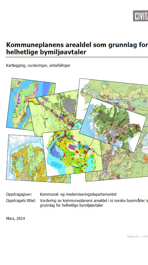 Er de kommunale planene i tråd med nullvekstmålet? Alle vurderer arealbehov og har arealreserver, men gir sjelden forrang til områder der mange kan gå, sykle eller reise kollektivt.