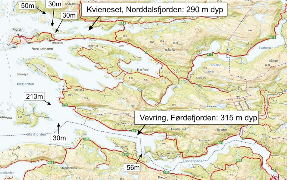 5 vertikalblanding i dypet også her, og oksygenverdiene indikerer at utskifting eller omrøring trolig fant sted ikke for så lenge siden.