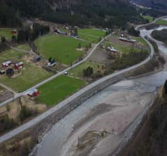 Norges vassdrags- og energidirektorat, Region Nord Tiltaksnummer og -navn: 10323 Detaljplan for forsterking / sikring av vegfylling ved E6 Storalmenningen - Salt Kommune/fylke: Saltdal, Nordland