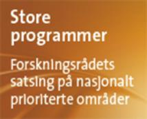 Fra 2016 - Fire større, brede og langsiktige programmer (10 år) I. Bedre helse og livskvalitet gjennom hele livsløpet Hva påvirker helse og helsetilstanden i befolkningen?