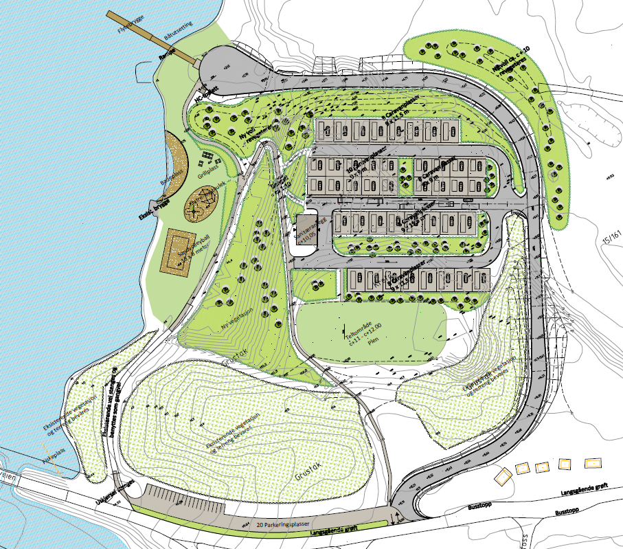 Sak 76/16 Tilrettelegge for enkelt friluftsliv. Tilrettelegge adkomst med båt, og sjøsetting av båt fra tilhenger. Avklare avkjørsel, vei og trafikkforhold inn til planområdet og innenfor området.