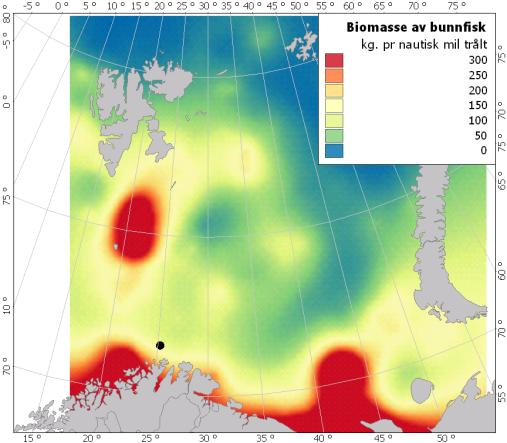 Uer, en tidligere tallrik art, begynner igjen å øke antall i de dypere deler av det vestlige Barentshavet (Havforskningsinstituttet/PINRO 2007).