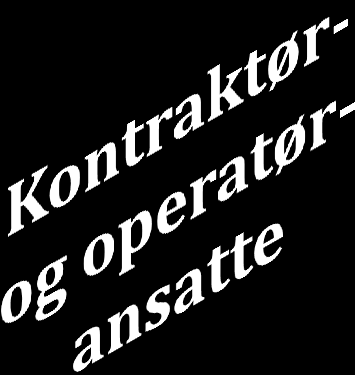 Kontraktør- eller operatøransatte?