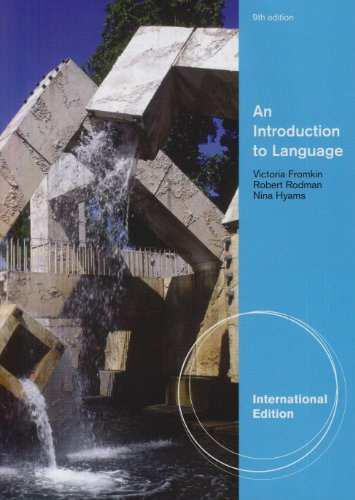 PENSUMLITTERATUR An Introduction to Language (8th Edition) by Victoria A.