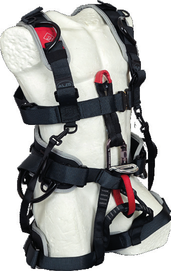 Ekstra bredt polstret belte som gir utmerket støtte og komfort under arbeid.