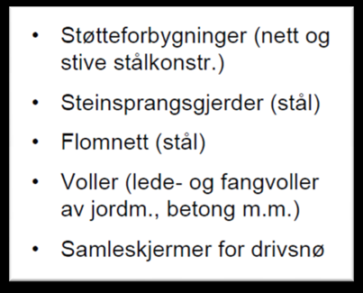 sikringstiltak Fase 3 - registrering av utført vedlikehold Sluttmålet er forvaltnings system (verktøy ved styring og forvaltning av