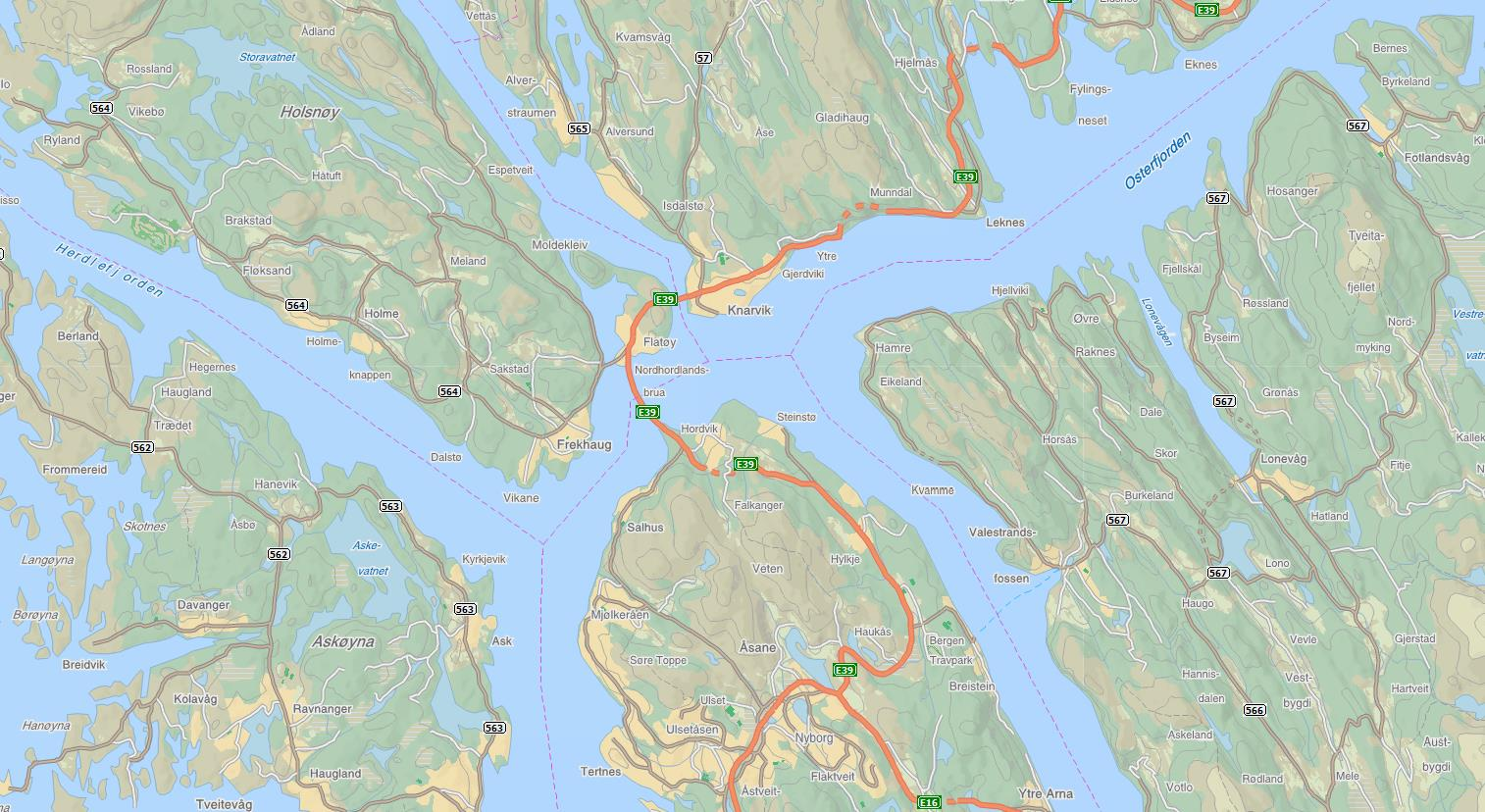 6 SKILDRING AV PLANOMRÅDET 6.1 LOKALISERING Planområdet ligg sentralt plassert på Alverflaten mellom Alversund og kommunesenteret Knarvik i Lindås kommune, i nærleiken av fylkesveg 565 Alverflaten.