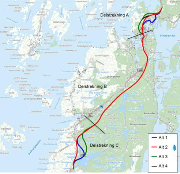 Hordaland Bømlopakken: 15 prosjekt,