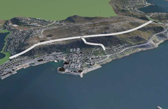 Høy ramme samlet vurdering Rv. 94 Hammerfest sentrum 500 mill.+ 520 mill. i bompenger. Oppstart 2022-2023. Forutsetter høy ramme.