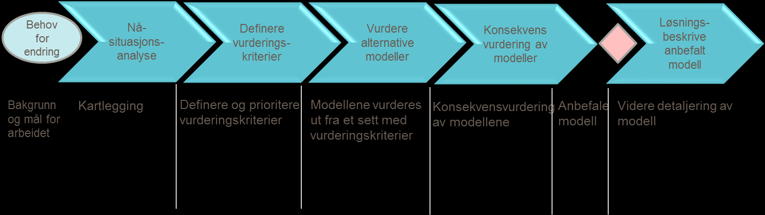 1.2 Arbeidsgruppen Arbeidsgruppen er oppnevnt av og rapporterer til Arbeids- og tjenestedirektøren, som også har knyttet til seg en styringsgruppe for å ta stilling til arbeidsgruppens leveranser og