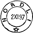 NORDLI NORDLID poståpneri, i Liderne prestegjeld, ble opprettet fra 15.07.1872. Navneendring til NORDLI ca 1890.