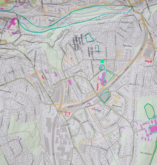 Sykkelbane under Ryenkrysset (B). Ny forbindelse langs vestsiden av Ring fra Manglerudveien til Østensjøveien (C). B A Steder du liker eller bruker mye? Manglerud idrettspark ().