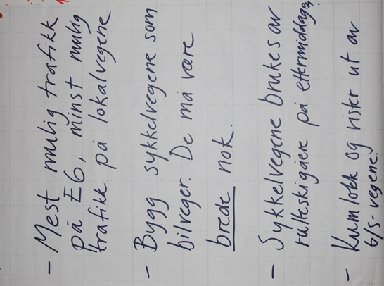 9 Andre innspill Ønsker bedre kryssinger - også for vilt. Ønsker å opprettholde gang- og sykkeltilbud i Enebakkveien i tillegg til ekspressykkelveg.