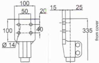 / TRUCK ITH BIDIRECTIO AL HEELS 520 670 820 1070 125 160 200 200 50 50 70 70 Transformatoare ermetice, 20kV, 500-2500 kva 1. Supapă de umplere / Oil filling valve 2.