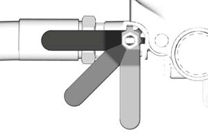 Reparasjon Reparasjonssett NXT097 for kuleventiltetning 6. Installer ny utvendig tetning (32b) og innløpstilkobling (32a). Trekk til med et moment på 56 N m (500 in-lb).. Avlast trykket, side 9. 2.