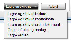 Når fakturaer har blitt betalt, så markerer du de aktuelle fakturaene i tabellen og klikker på knappen Lag innbetaling. Nå åpnes innbetalingsvinduet, der fakturabeløpene allerede ligger inne.