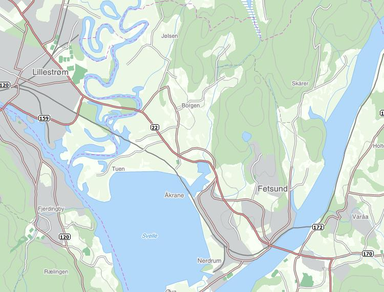 Trafikkproblemene gjelder særlig i morgenrushet, og er med på å skape tilbakeblokkering fra Kryss 1 i vest, over Fetsund Bru, og tilbake til Kryss 2 og 3 på østsiden av Glomma (jf. Figur 1).