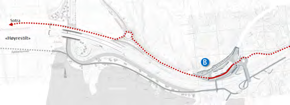 Øvrige tverrgående ruter Bussruter som går via Godviksvingane får tilkomst til terminal via Ørjebekk krysset og lokalvegen på samme måte som Askøy bussene.