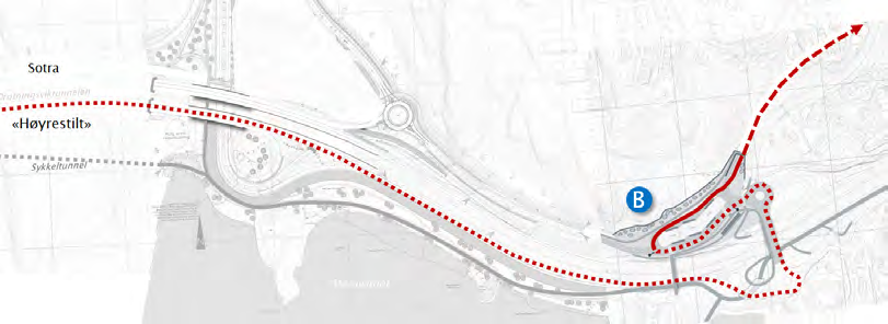 Buss til Olsvik Buss til Olsvik har samme bevegelse som buss til Sotra og Askøy inn fra busstunnelen.