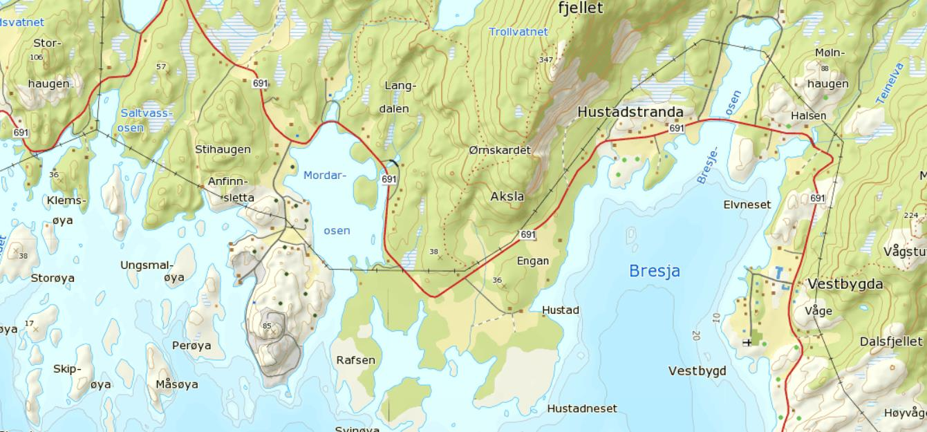 1 Innledning 1.1 Bakgrunn for tiltaket Planen har som formål å legge til rette for utvidelse og opprustning av eksisterende landbasert settefiskanlegg og mulighet for anlegg av kai.