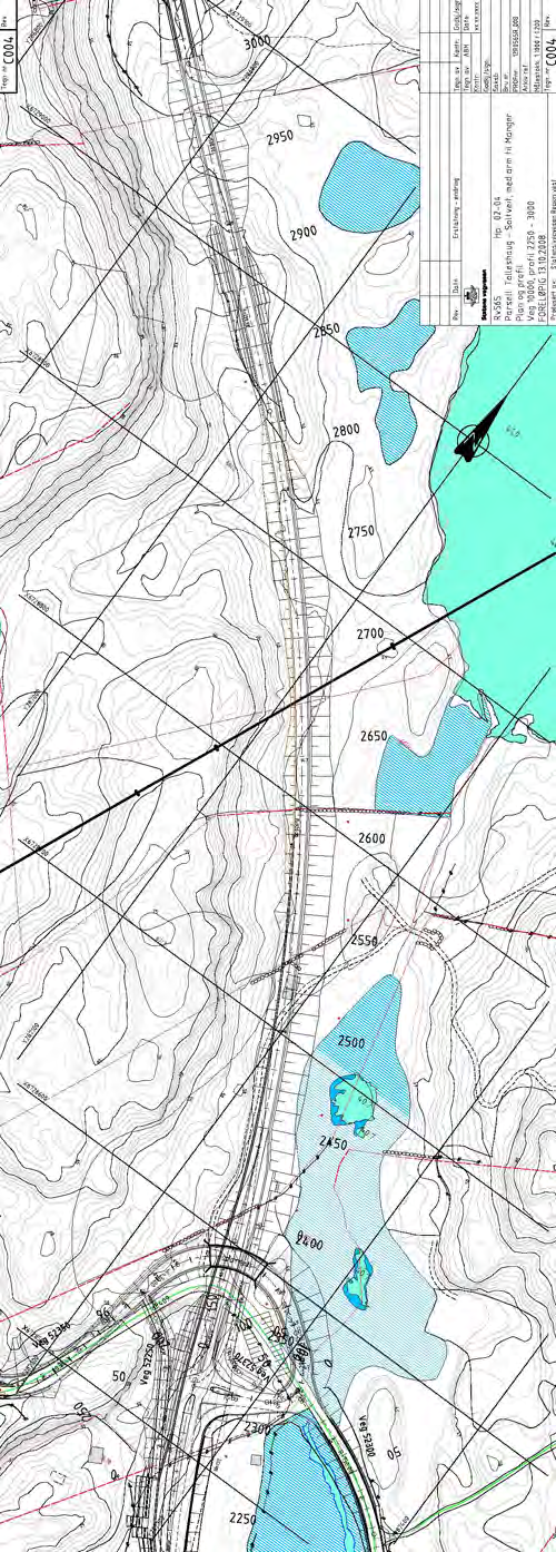 TILTAKET Inngrepets karakter Kartkode: RV 565 C004 Veianlegget: Ny trasé, med avkjøringer til eksisterende vei Tunnelstrekning: Nei Deponier: Ja Riggområder: Ja Berørte naturtyper: Myrlandskap og