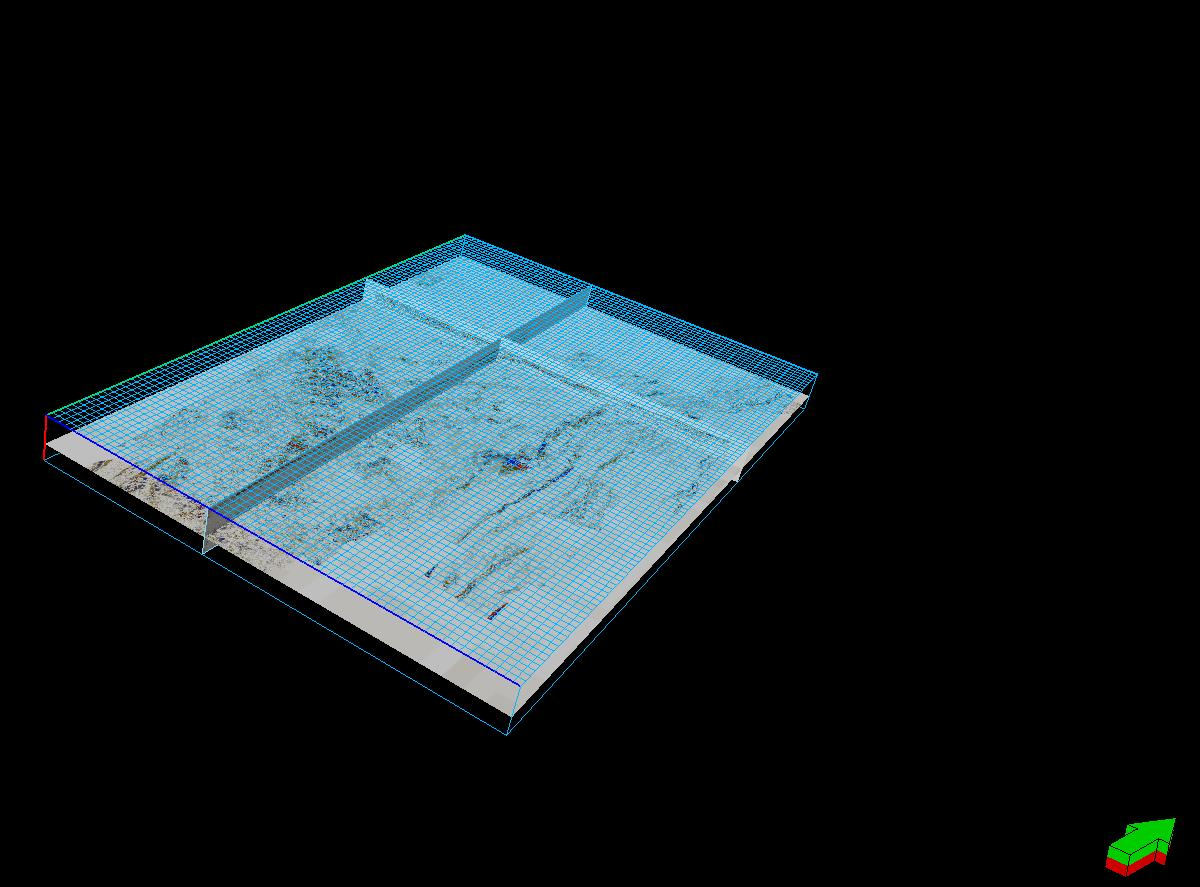 Kapittel 3 Data og metoder 300-400 meter. 3D- dataene som er stilt til rådighet dekker intervallet fra havbunnen og ned til ca. 1550 ms.