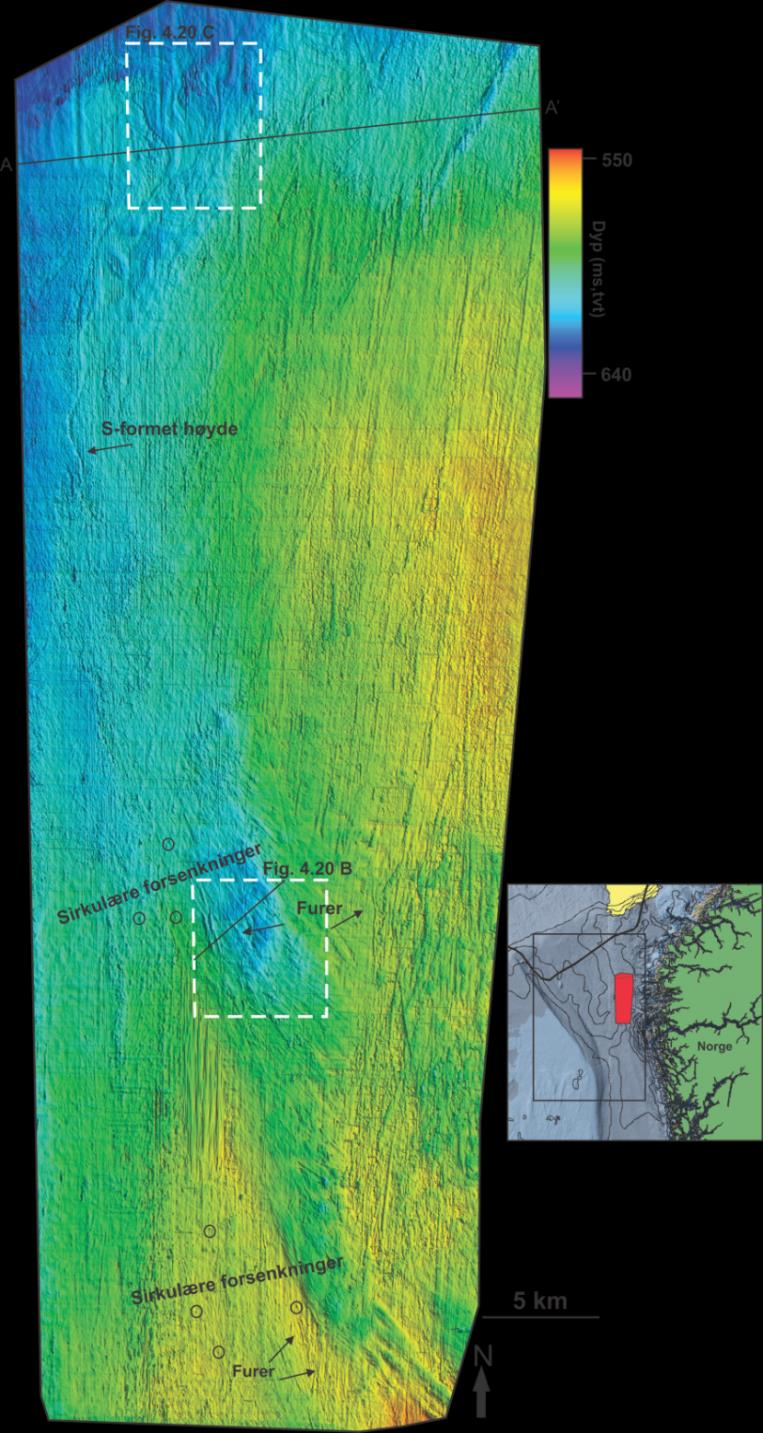 Kapittel 4 Resultater Reflektor RE2D Reflektor RE2D definerer toppen av underenhet E1i (Fig. 4.9).