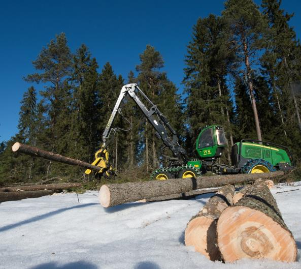 Økt uttak fra skogen Meldingen om skog- og trenæringen presenterer tiltak for økt produksjon og uttak