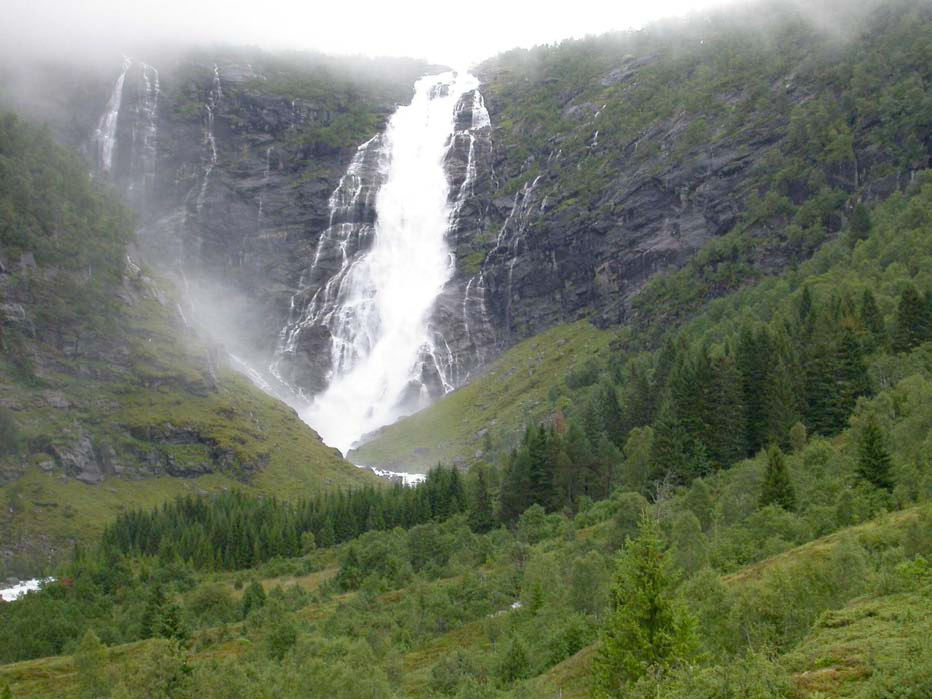 Sandalsfossen kraftverk Verknader på biologisk