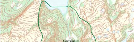 60 Kvenvær: Sandvatnet sør UTM: EUREF89 32VMR, Ø: 760, N: 420 Naturtype: Gammel barskog F08 Utforming: Gammel furuskog F0802 Verdi: Viktig B Vernestatus: Ingen vernestatus Trusler: Skogbruksdrift &